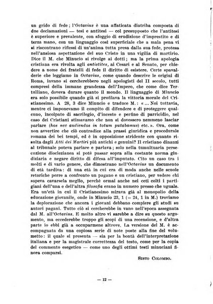 Il mondo classico rivista bimestrale bibliografica, scientifica, umanistica