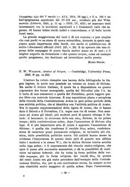 Il mondo classico rivista bimestrale bibliografica, scientifica, umanistica