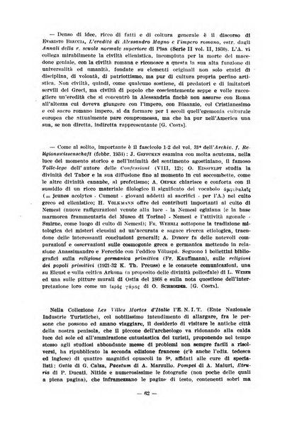 Il mondo classico rivista bimestrale bibliografica, scientifica, umanistica