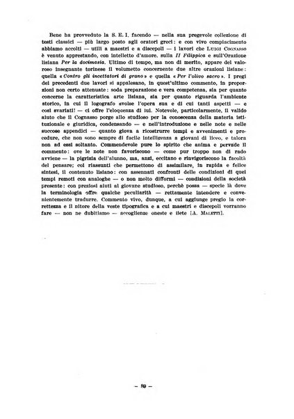 Il mondo classico rivista bimestrale bibliografica, scientifica, umanistica