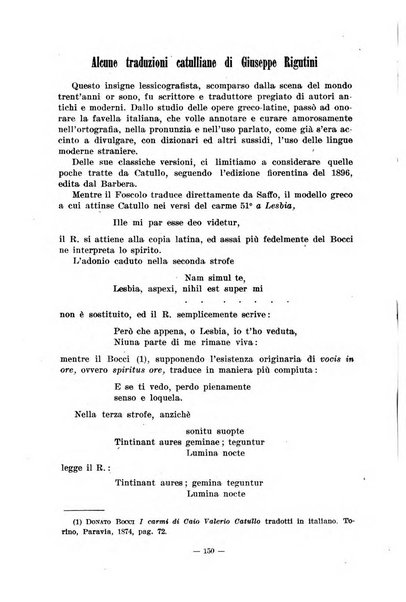 Il mondo classico rivista bimestrale bibliografica, scientifica, umanistica