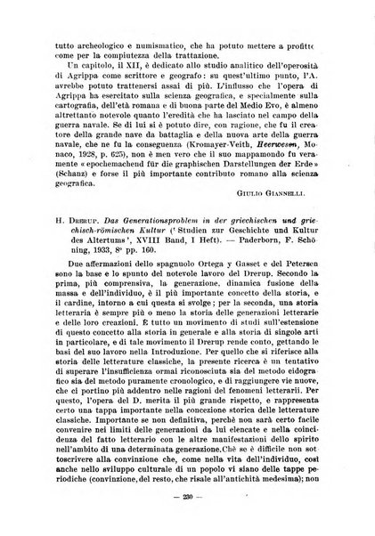 Il mondo classico rivista bimestrale bibliografica, scientifica, umanistica