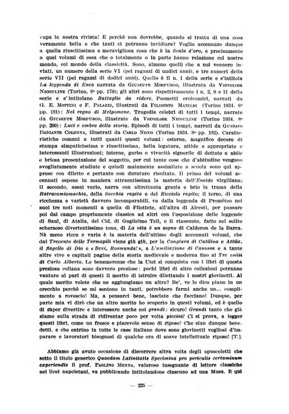 Il mondo classico rivista bimestrale bibliografica, scientifica, umanistica