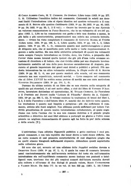 Il mondo classico rivista bimestrale bibliografica, scientifica, umanistica