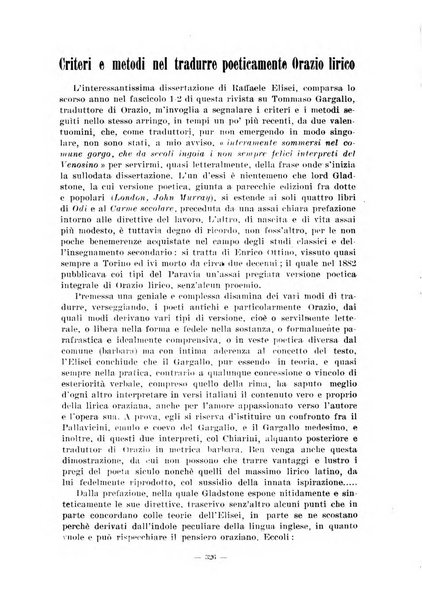 Il mondo classico rivista bimestrale bibliografica, scientifica, umanistica