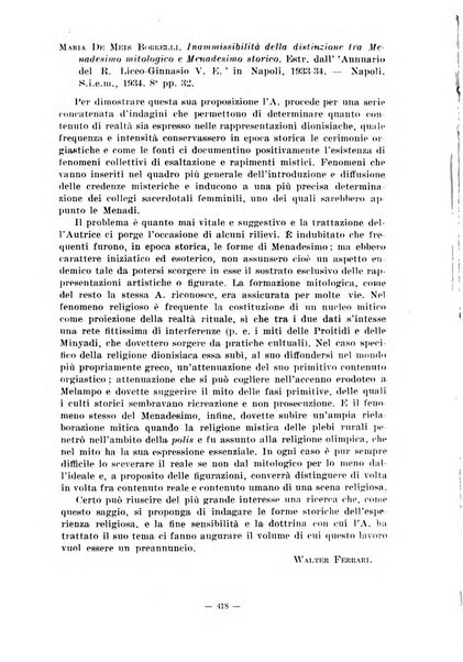 Il mondo classico rivista bimestrale bibliografica, scientifica, umanistica