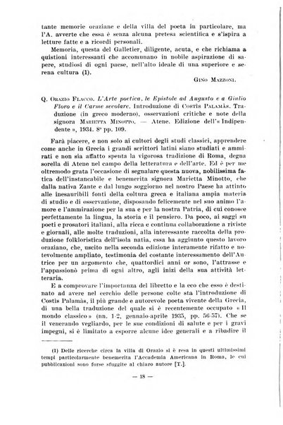 Il mondo classico rivista bimestrale bibliografica, scientifica, umanistica