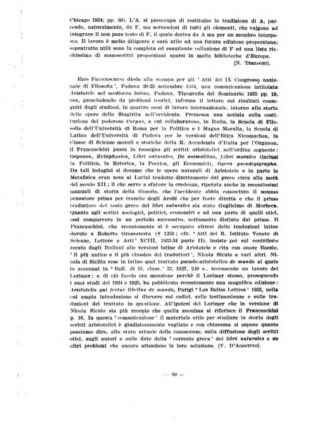 Il mondo classico rivista bimestrale bibliografica, scientifica, umanistica