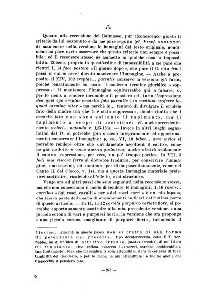 Il mondo classico rivista bimestrale bibliografica, scientifica, umanistica