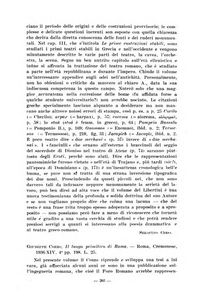 Il mondo classico rivista bimestrale bibliografica, scientifica, umanistica