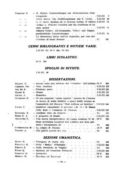 Il mondo classico rivista bimestrale bibliografica, scientifica, umanistica