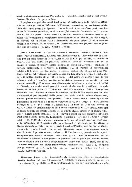 Il mondo classico rivista bimestrale bibliografica, scientifica, umanistica