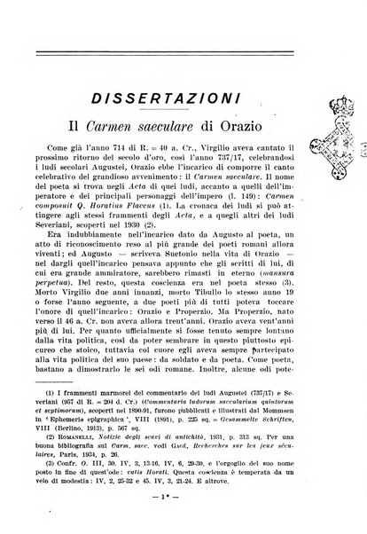 Il mondo classico rivista bimestrale bibliografica, scientifica, umanistica