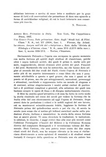 Il mondo classico rivista bimestrale bibliografica, scientifica, umanistica