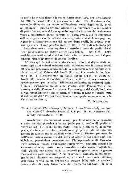 Il mondo classico rivista bimestrale bibliografica, scientifica, umanistica