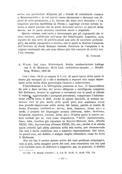 Il mondo classico rivista bimestrale bibliografica, scientifica, umanistica