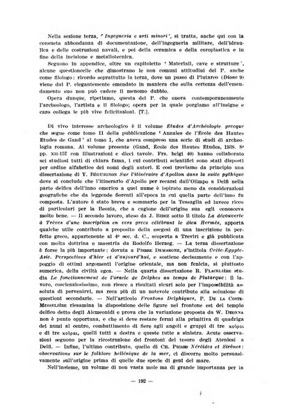 Il mondo classico rivista bimestrale bibliografica, scientifica, umanistica