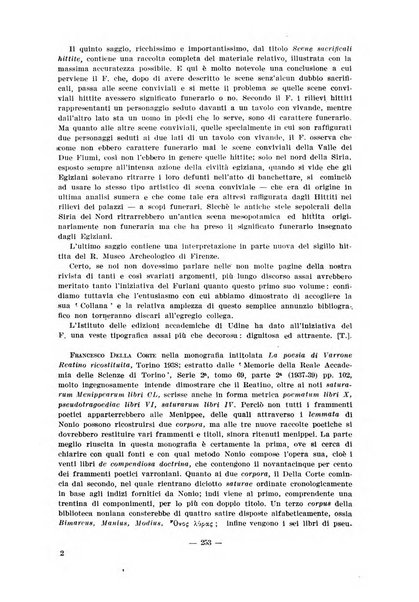 Il mondo classico rivista bimestrale bibliografica, scientifica, umanistica