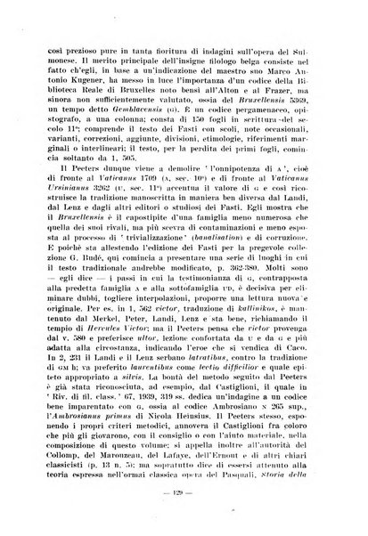 Il mondo classico rivista bimestrale bibliografica, scientifica, umanistica