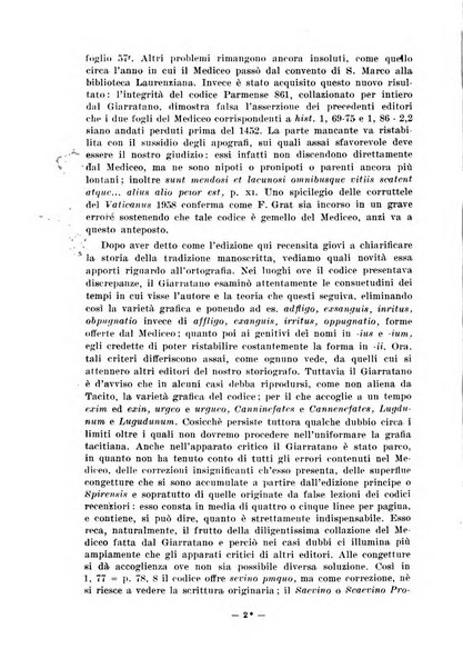 Il mondo classico rivista bimestrale bibliografica, scientifica, umanistica