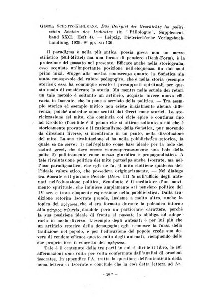 Il mondo classico rivista bimestrale bibliografica, scientifica, umanistica