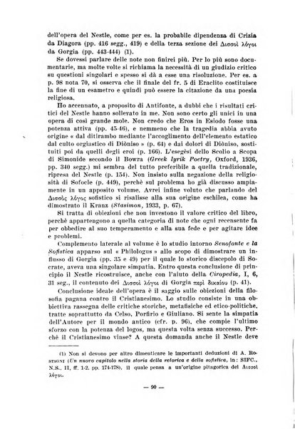 Il mondo classico rivista bimestrale bibliografica, scientifica, umanistica