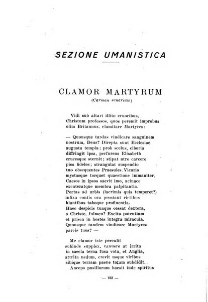 Il mondo classico rivista bimestrale bibliografica, scientifica, umanistica