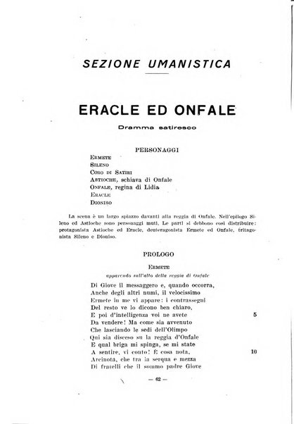 Il mondo classico rivista bimestrale bibliografica, scientifica, umanistica