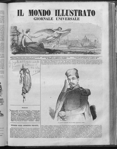 Il mondo illustrato : giornale universale