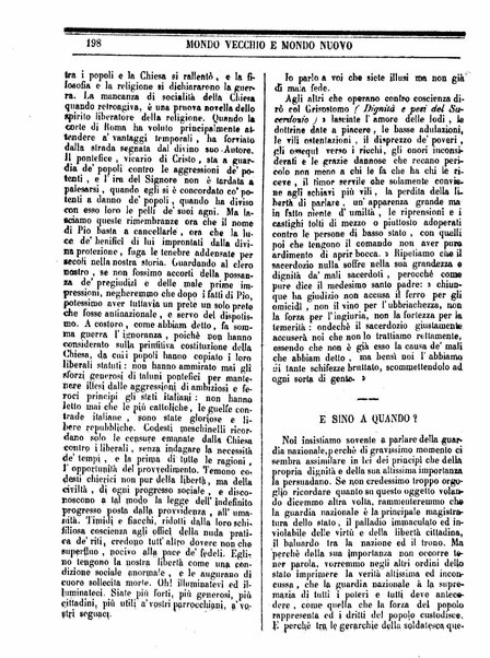 Mondo vecchio e mondo nuovo : ogni giorno costa un grano