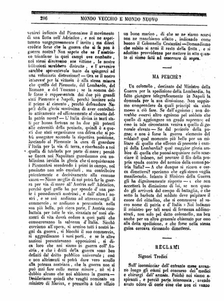 Mondo vecchio e mondo nuovo : ogni giorno costa un grano