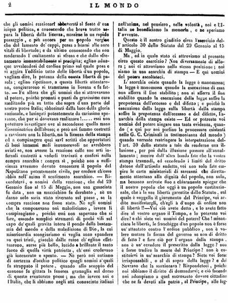 Mondo vecchio e mondo nuovo : ogni giorno costa un grano