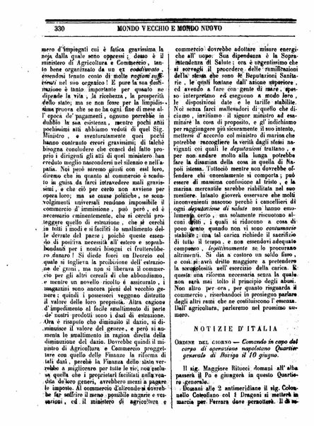 Mondo vecchio e mondo nuovo : ogni giorno costa un grano