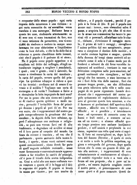 Mondo vecchio e mondo nuovo : ogni giorno costa un grano