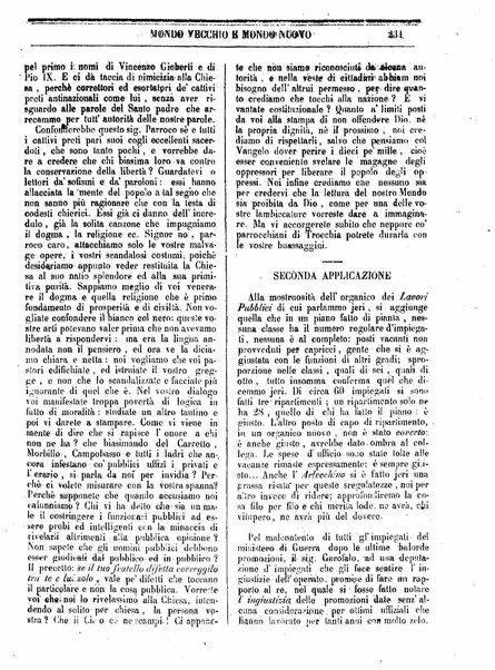 Mondo vecchio e mondo nuovo : ogni giorno costa un grano