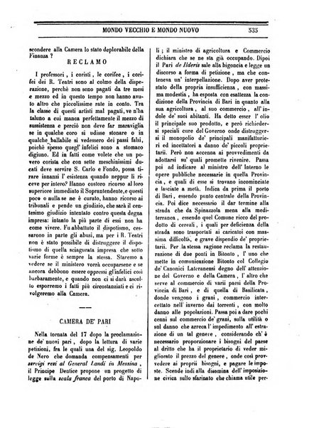 Mondo vecchio e mondo nuovo ogni giorno costa un grano