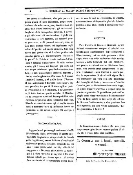 Mondo vecchio e mondo nuovo ogni giorno costa un grano