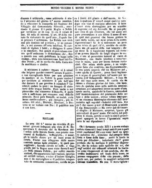 Mondo vecchio e mondo nuovo ogni giorno costa un grano