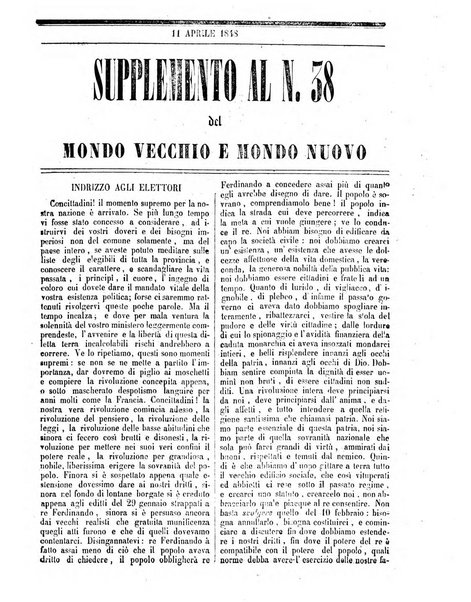 Mondo vecchio e mondo nuovo ogni giorno costa un grano