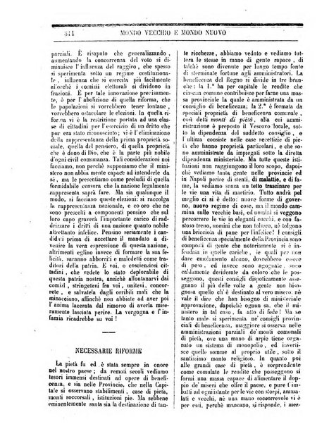 Mondo vecchio e mondo nuovo ogni giorno costa un grano