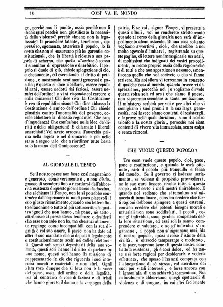 Mondo vecchio e mondo nuovo : ogni giorno costa un grano