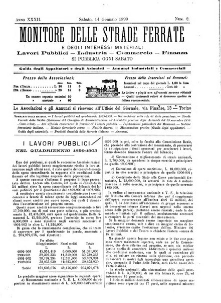 Monitore delle strade ferrate e degli interessi materiali