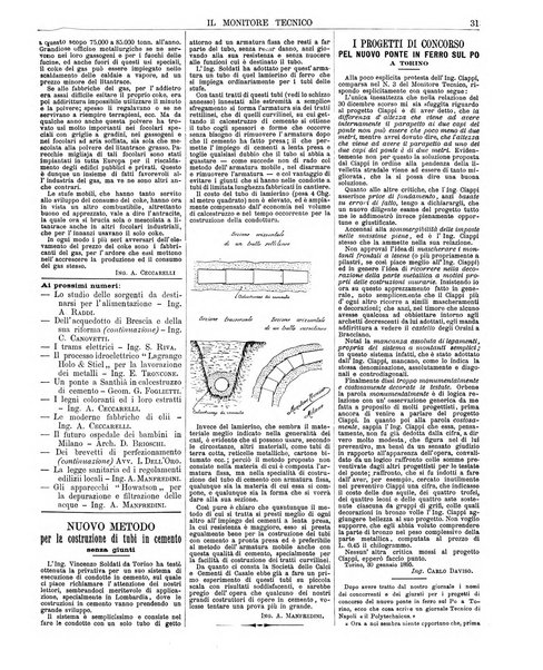 Il monitore tecnico giornale d'architettura, d'Ingegneria civile ed industriale, d'edilizia ed arti affini