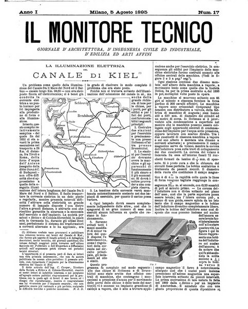 Il monitore tecnico giornale d'architettura, d'Ingegneria civile ed industriale, d'edilizia ed arti affini