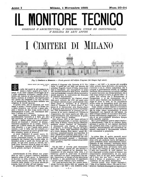 Il monitore tecnico giornale d'architettura, d'Ingegneria civile ed industriale, d'edilizia ed arti affini