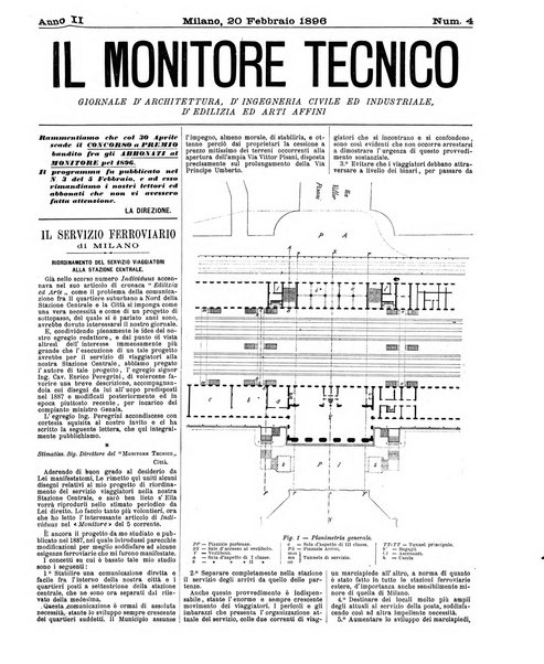 Il monitore tecnico giornale d'architettura, d'Ingegneria civile ed industriale, d'edilizia ed arti affini