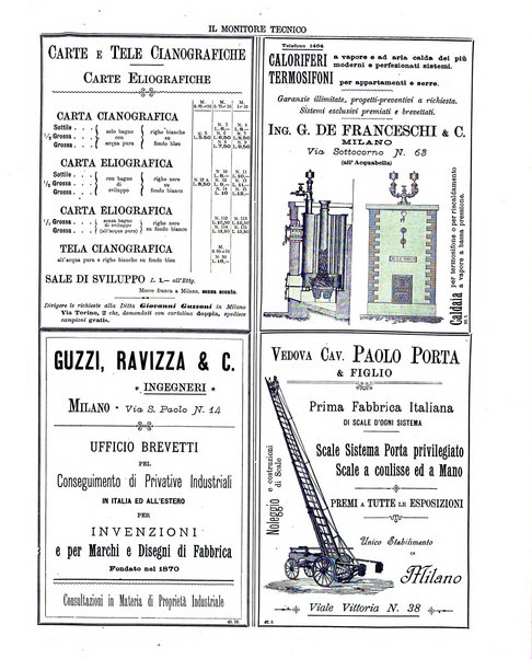 Il monitore tecnico giornale d'architettura, d'Ingegneria civile ed industriale, d'edilizia ed arti affini