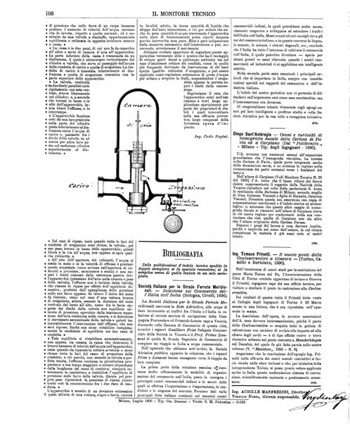 Il monitore tecnico giornale d'architettura, d'Ingegneria civile ed industriale, d'edilizia ed arti affini