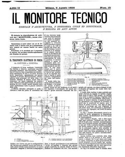 Il monitore tecnico giornale d'architettura, d'Ingegneria civile ed industriale, d'edilizia ed arti affini