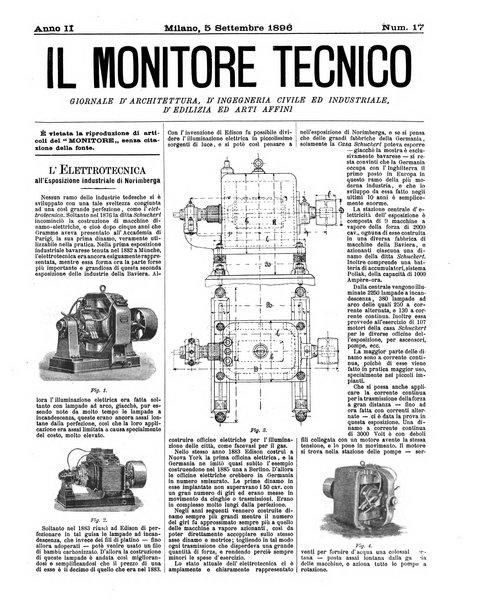 Il monitore tecnico giornale d'architettura, d'Ingegneria civile ed industriale, d'edilizia ed arti affini